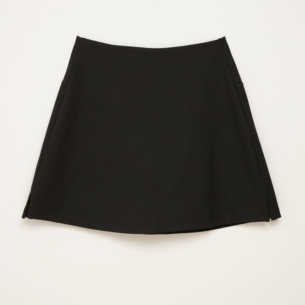 Girlfriend Collective Black Skort